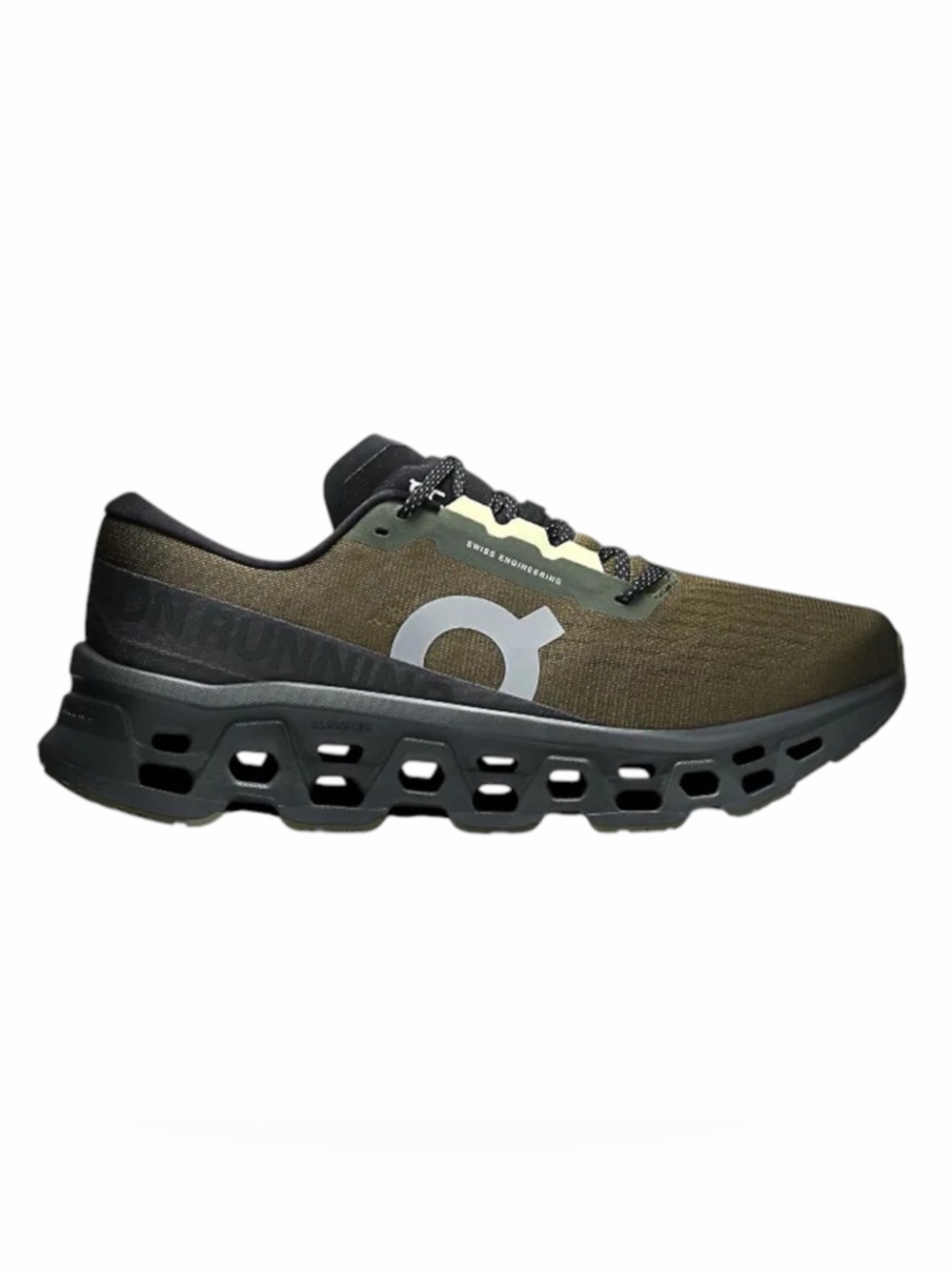 On Running Cloudnova Men's Olive Green Running Shoe